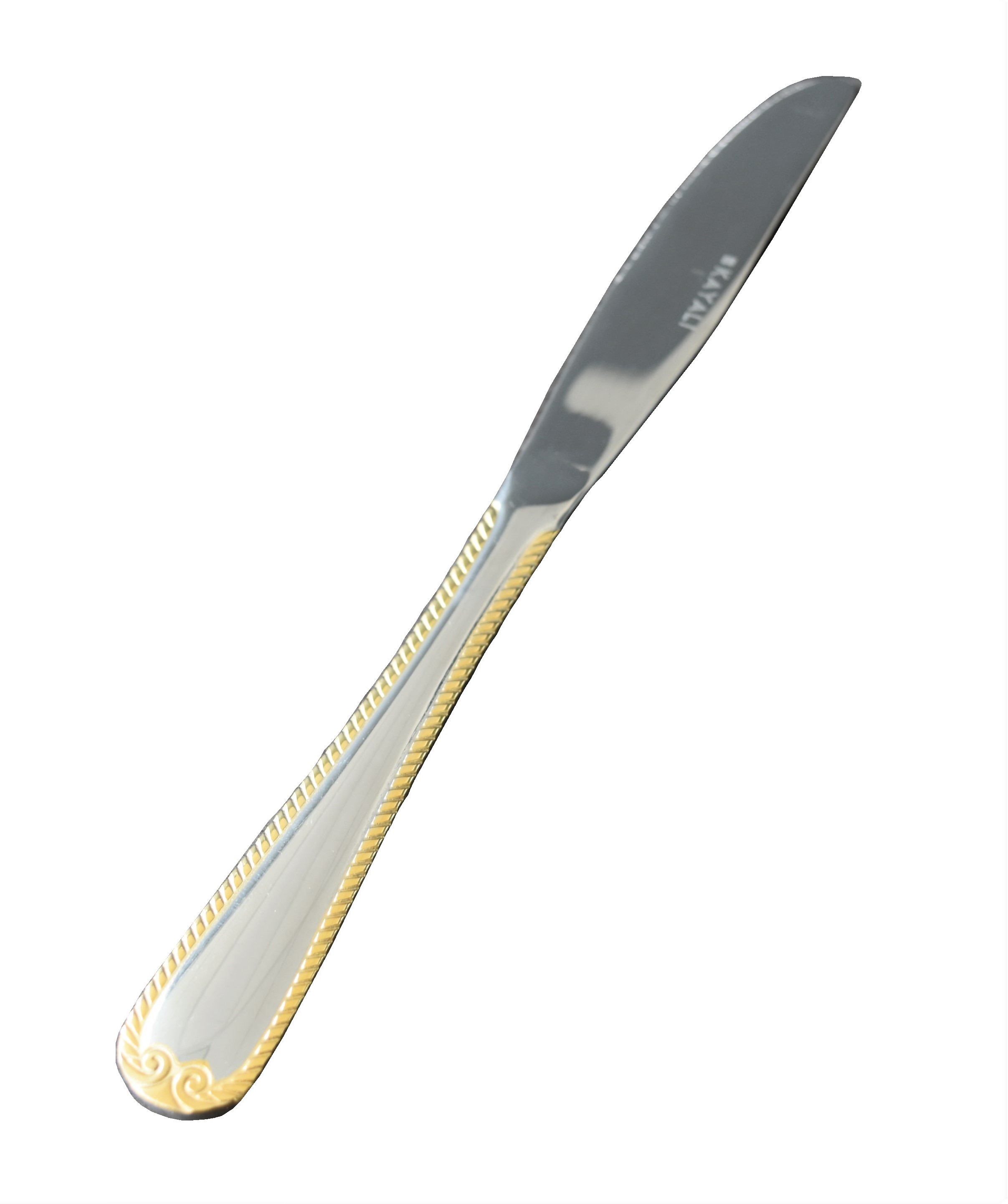 4 Pk Dinner Knife / Gold