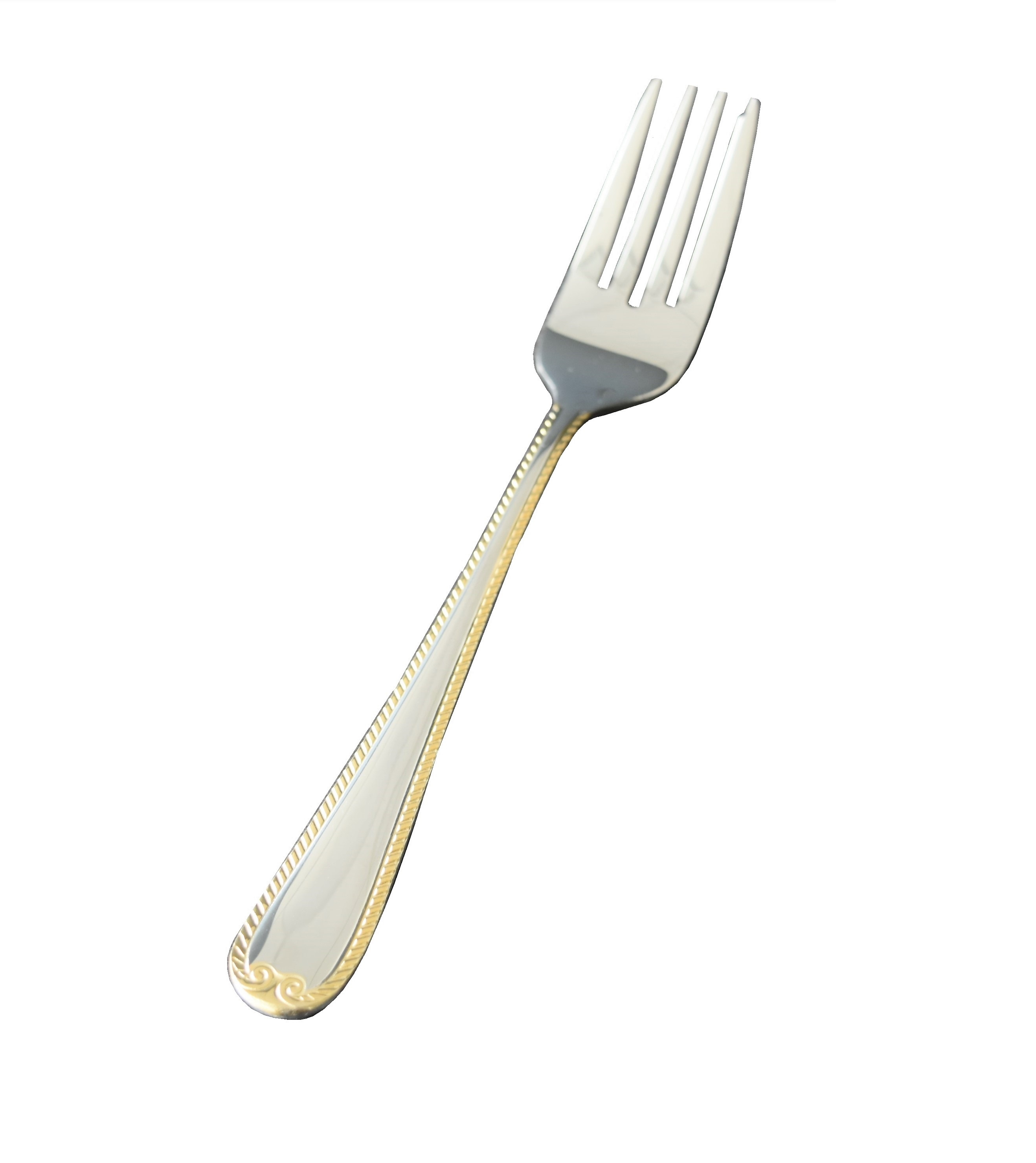 4 Pk Dessert Fork / Gold