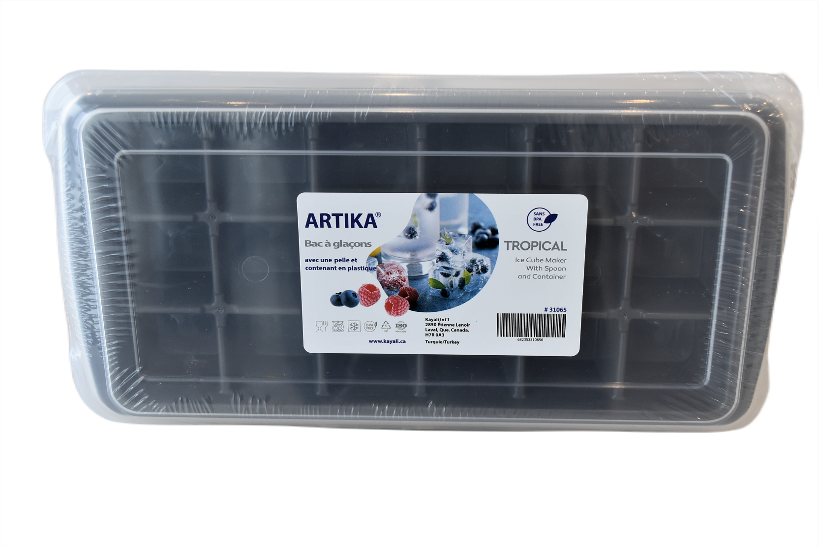 Artika Ice Cube Maker With Spoon And Container