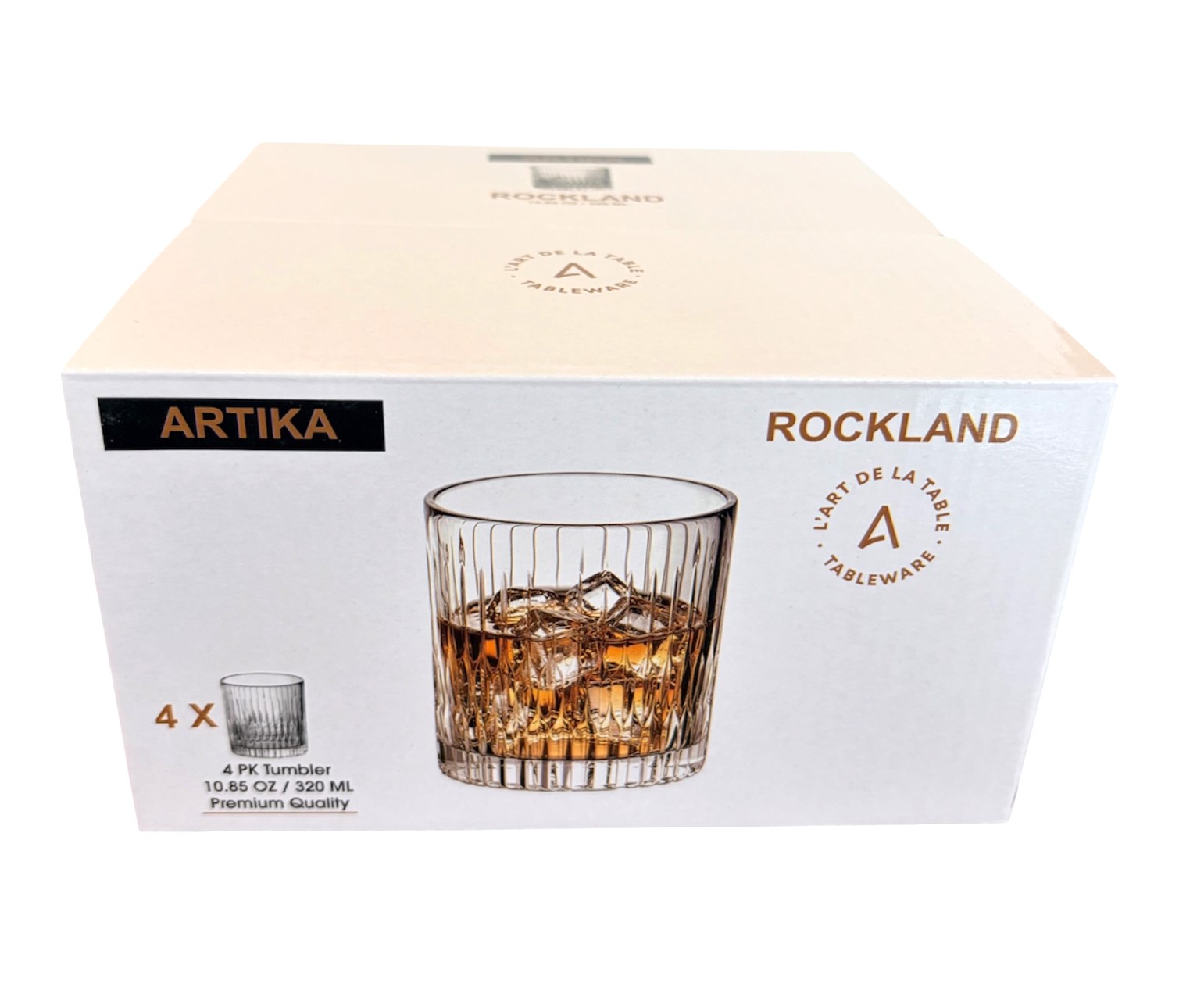 Artika Rockland 4 Pk Tumbler (10.85 Oz /320 Ml)