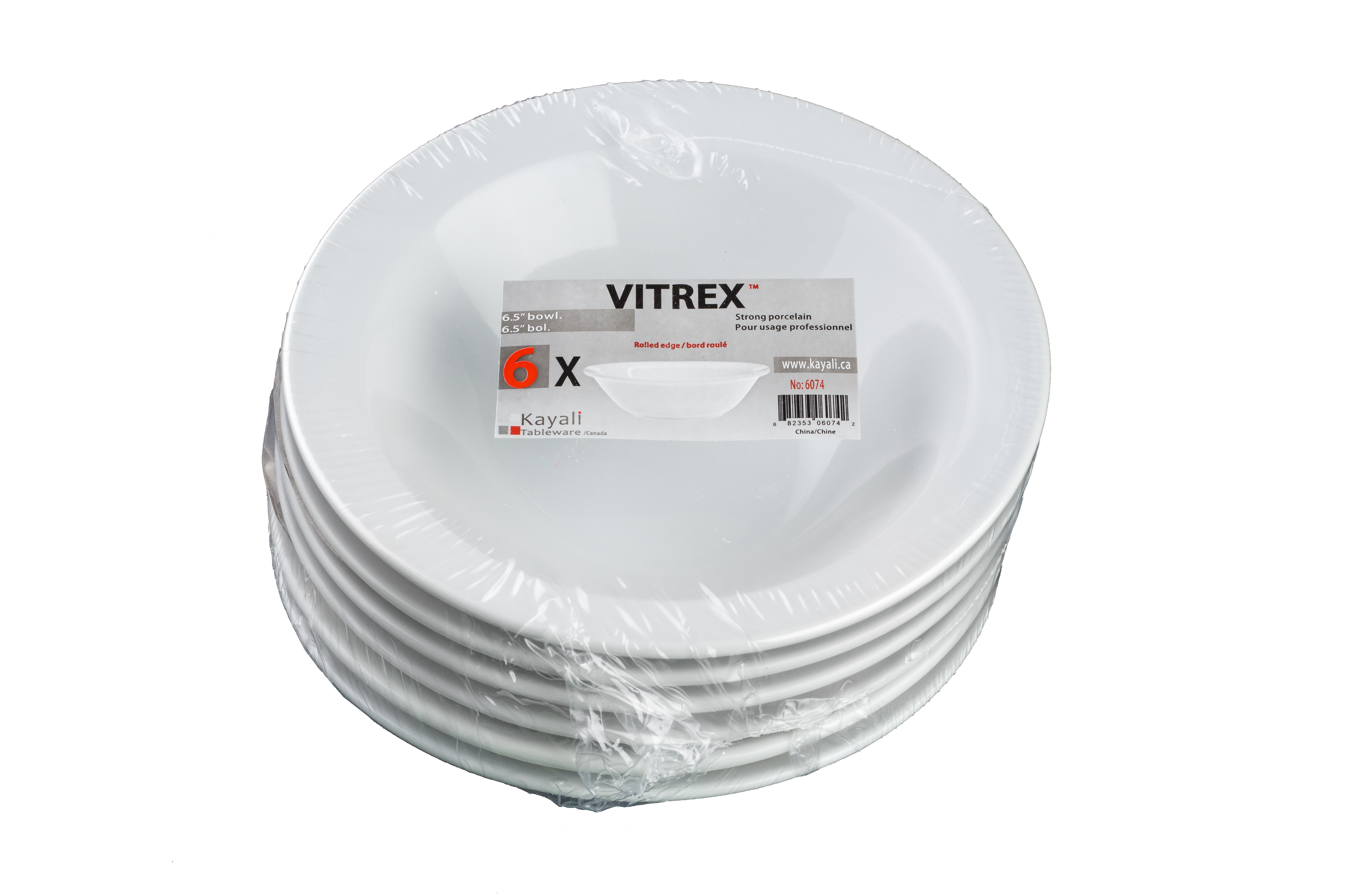 Vitrex 6Pk 6.5'' Bowl