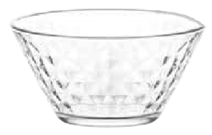 6 Pk Glass Bowl 11 1/4 Oz