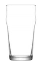 19 1/4 Oz Beer Glass 2 Pk