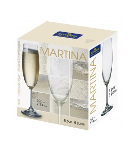 Martina Crystalline 220 Ml Champagne Glass 6 Pk