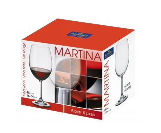 Martina 450 Ml  Verre À Vin Ensemble De 6