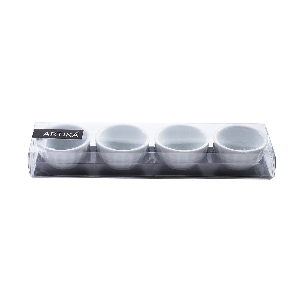 Artika  4 Pk  Mini Bowls ( Embossed)