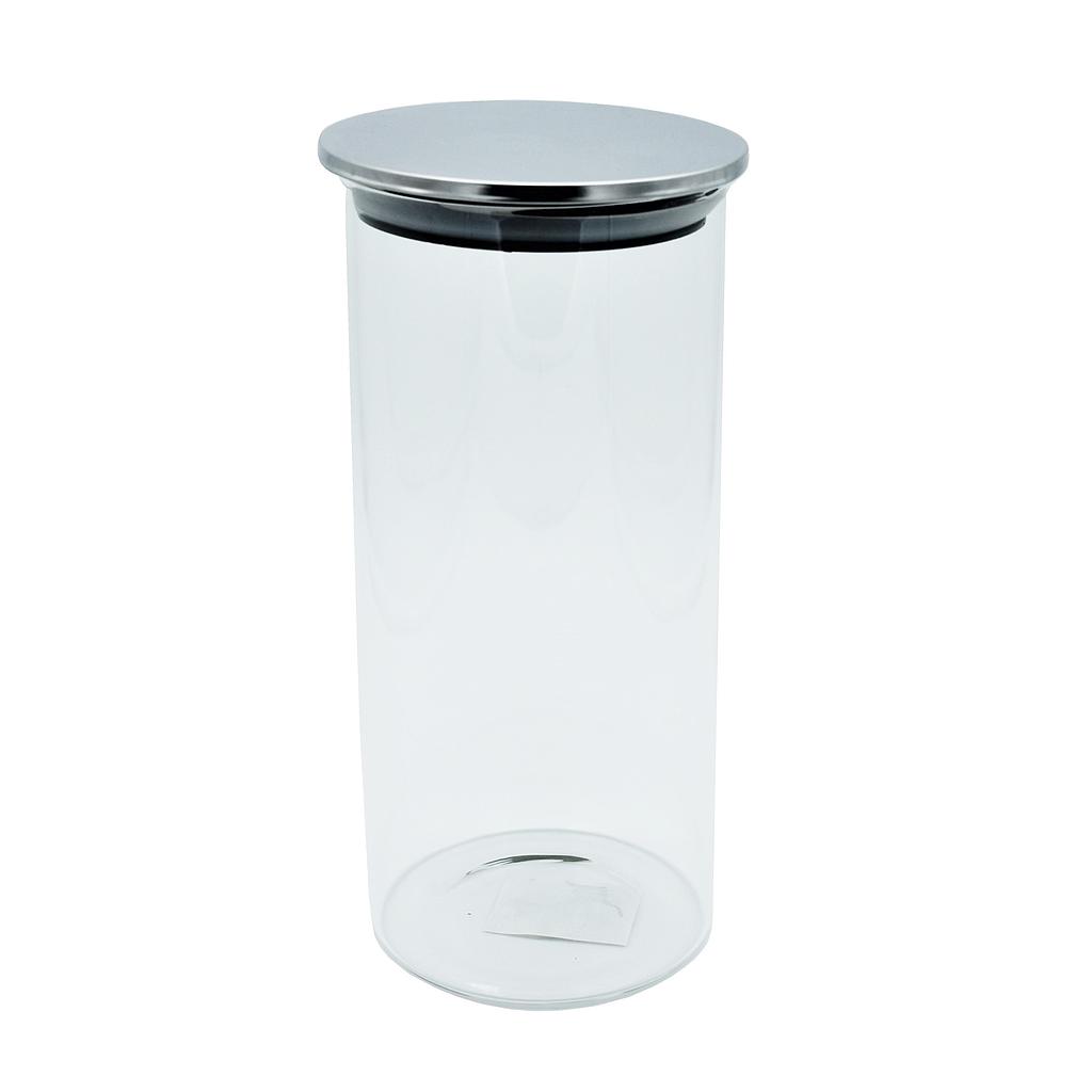 Pot En Verre Borosilicate avec Couvercle ( 1.7 L )