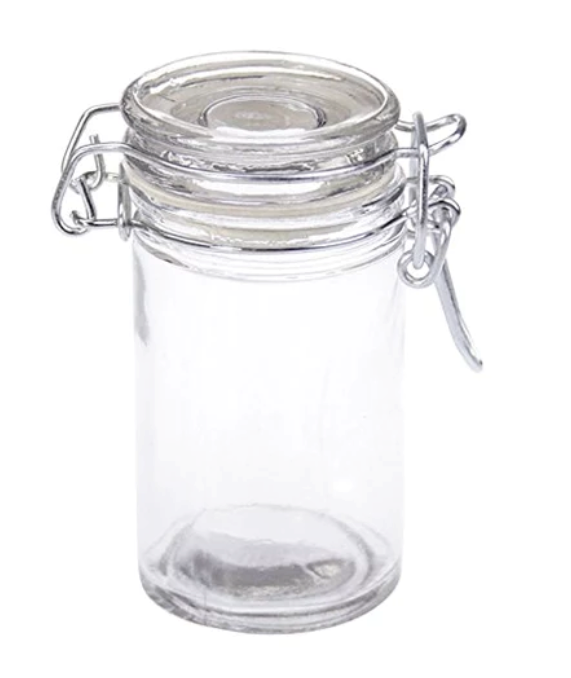 Glass Jar With Clip Lid ( 75 Ml )