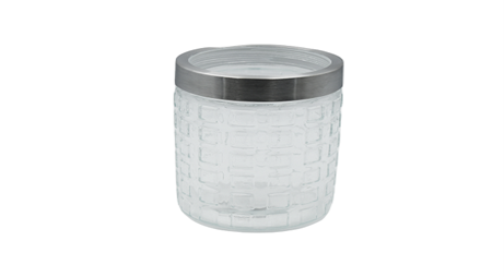 800 Ml Glass Jar With Window Lid