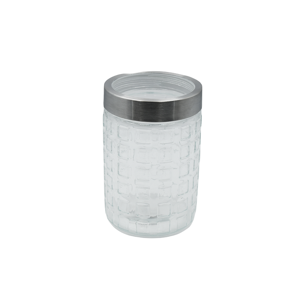 1.2 L Glass Jar With clear Lid
