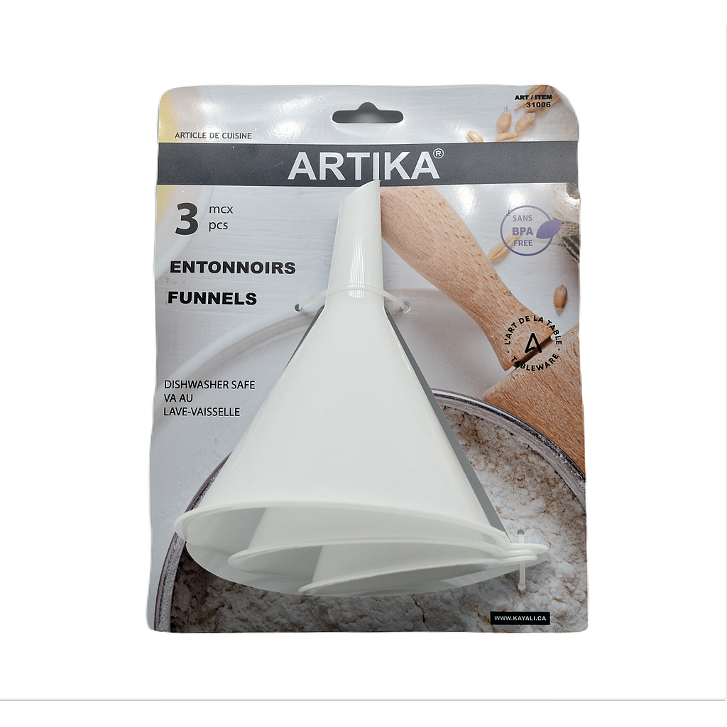 Artika 3 Pcs Funnel Set