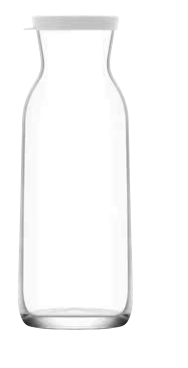 (LAV)40.5 Oz Glass Bottle/Jug