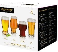 4 Pk Craft Beer Glasses