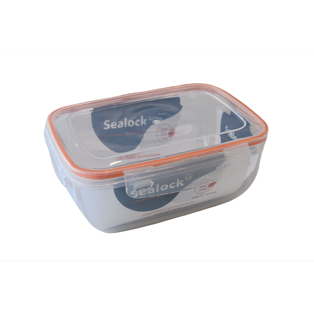 Conteneur De Rangement Rectangulaire En Plastique Sealock 1.4 L