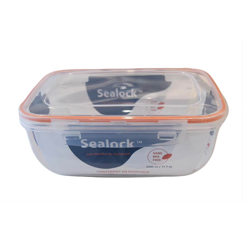 Conteneur De Rangement Rectangulaire En Plastique Sealock 2.3 L