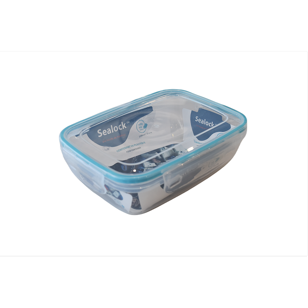 Sealock 1.1 L Rectangular Plastic Storage Container