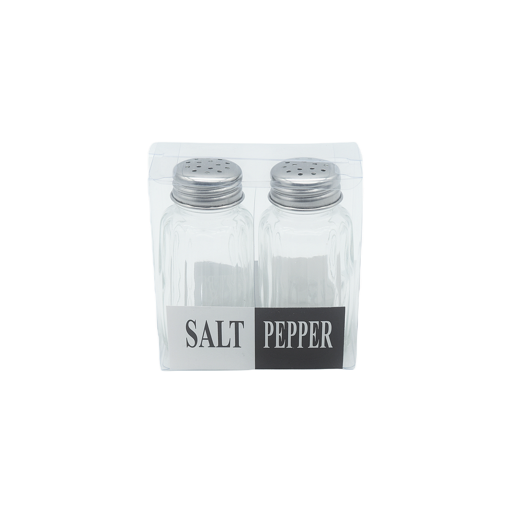 2 Pk Salt &amp; Pepper Shaker 60 Ml