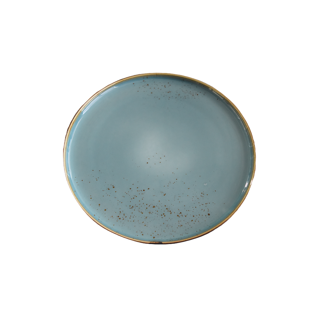 11&quot; Round Plate Dap-Blue