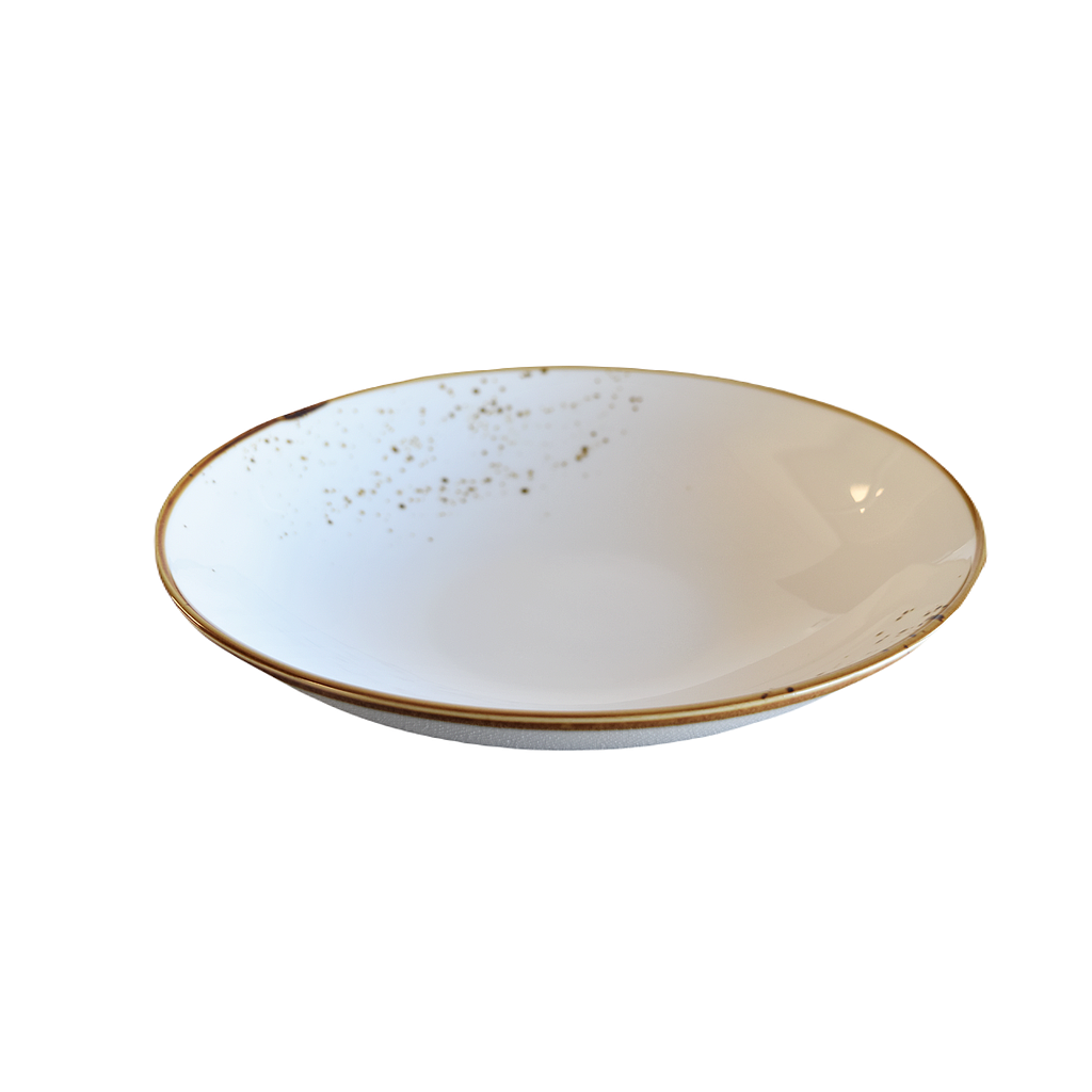 &quot;Terra&quot; 10&quot; Coup Bowl Dap-White