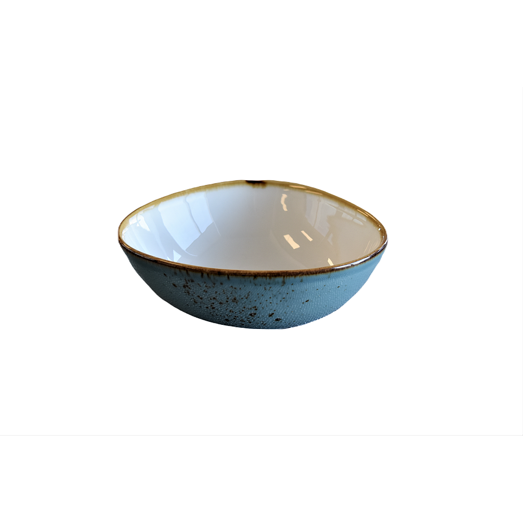 &quot;Terra&quot; 6.25&quot; Oval Bowl Dap-Blue