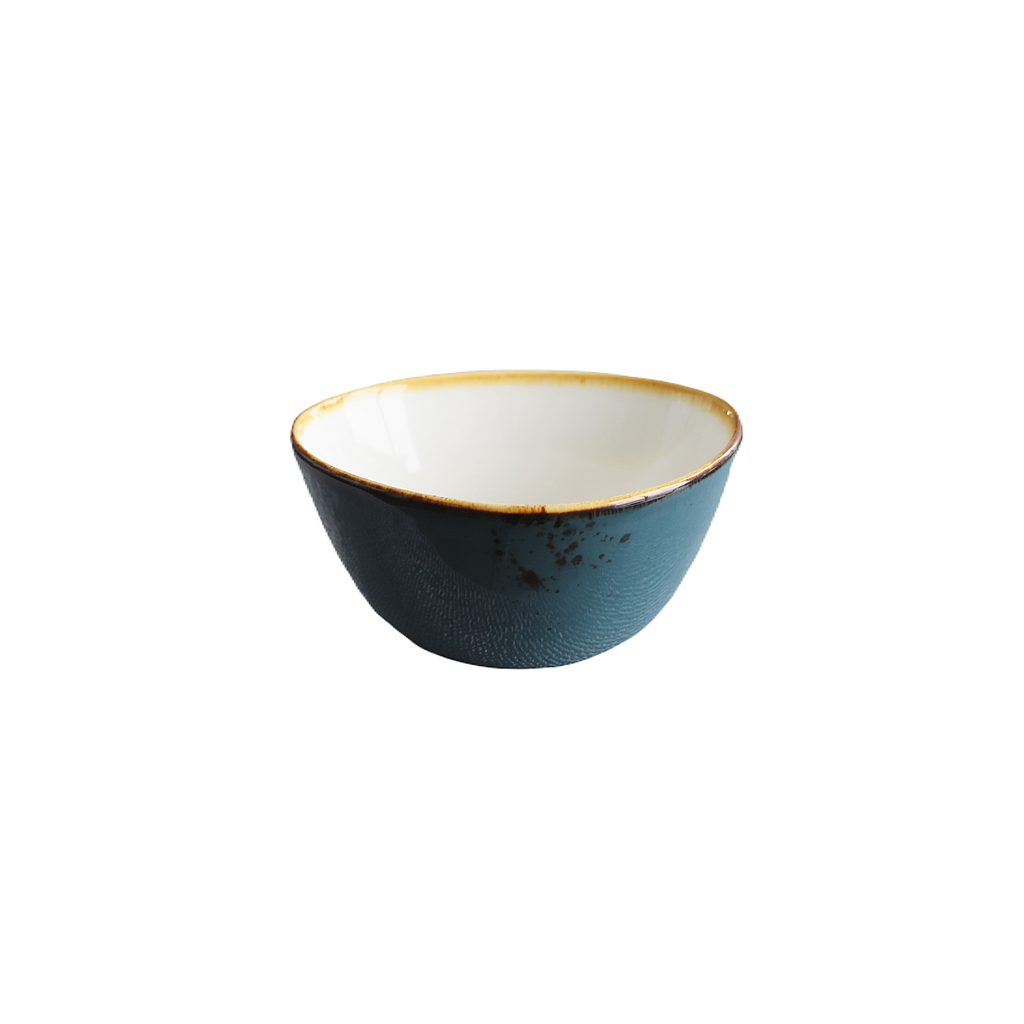 &quot;Terra&quot; 4.75&quot; Oval Bowl New-Blue