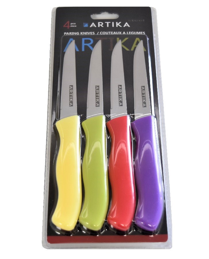 Artika Ensemble De 4 Couteaux À Éplucher 