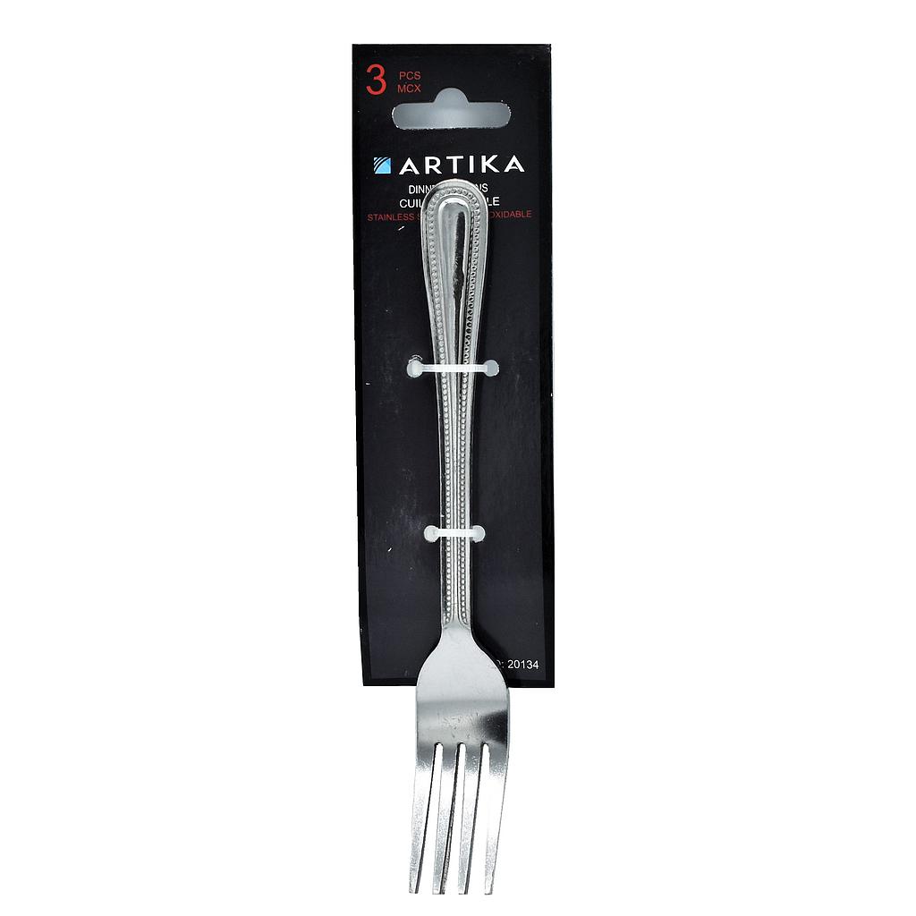 Artika 3 Pk Dinner Forks ( Beads)