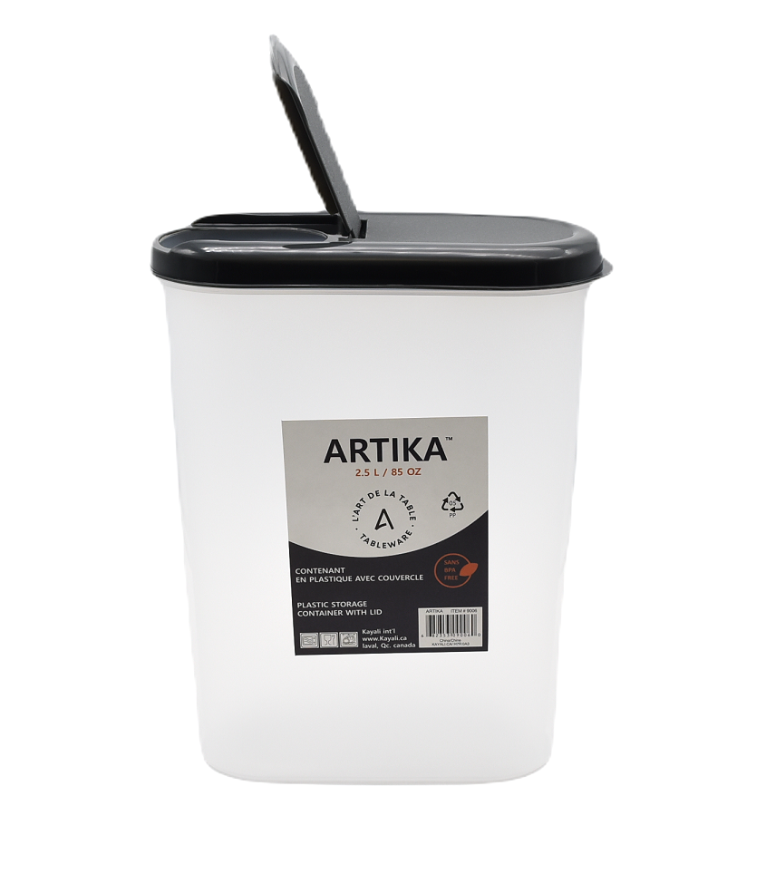 Conteneur De Rangement Plastique Artika 2.5L
