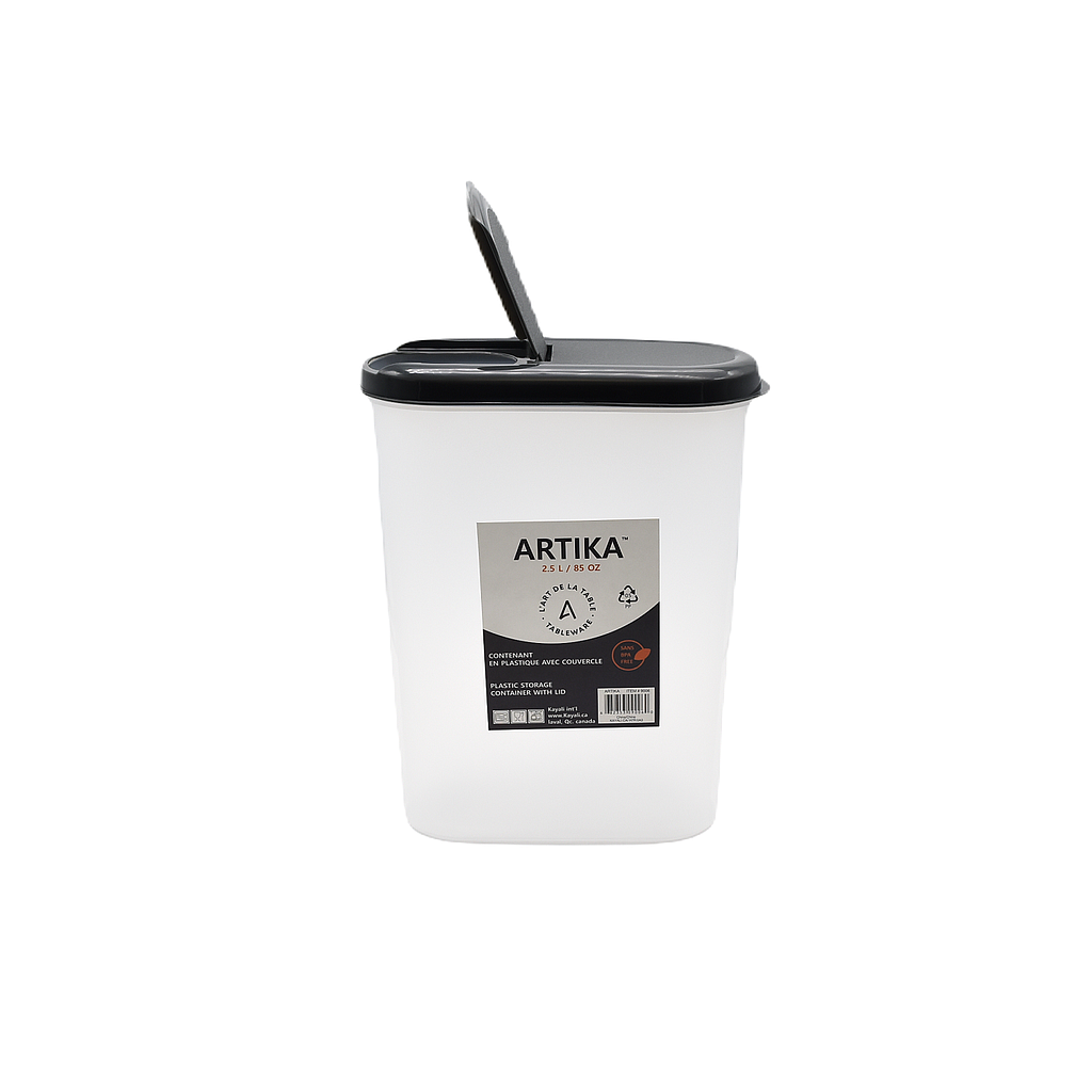 Artika 2.5L Plastic Storage Container