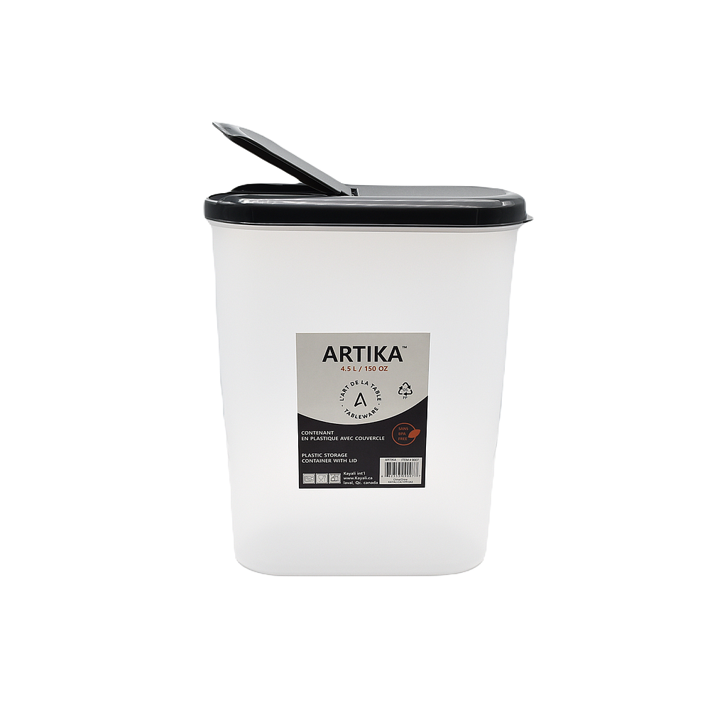 Artika 4.7L Plastic Storage Container
