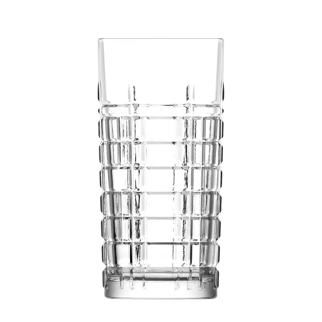 6 Pk Brit Drinking Glass 12 1/4 Oz