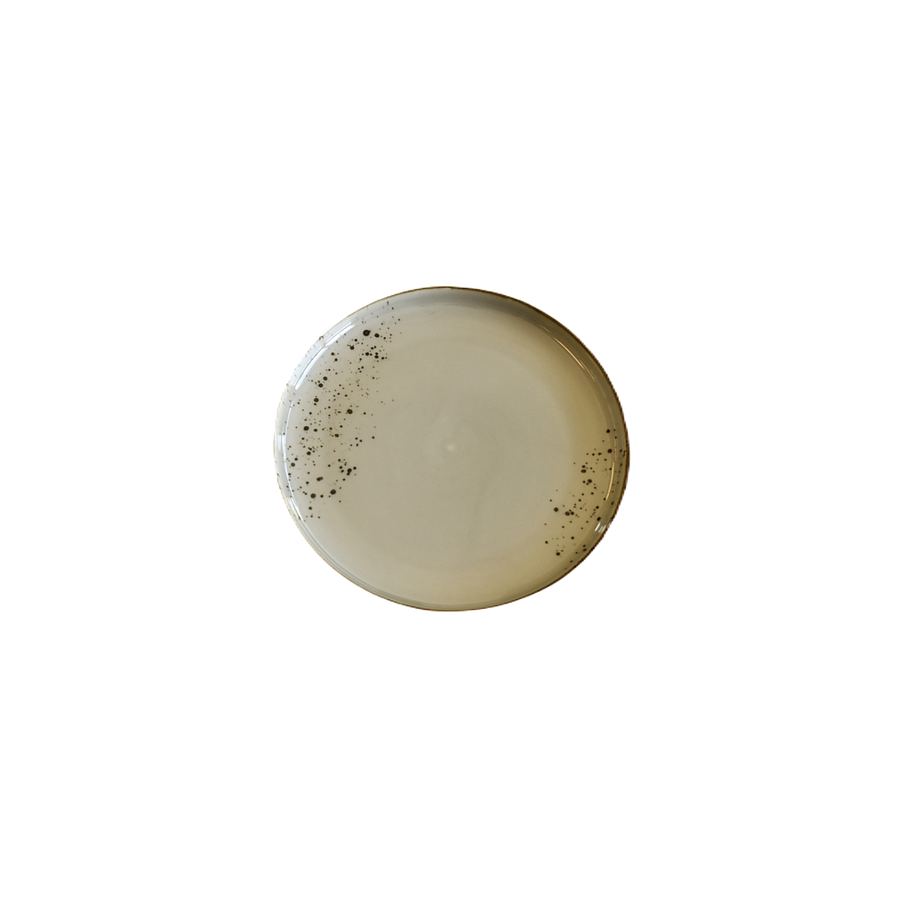 "Terra" Assiette Ronde 7.25'' Dap-Grise