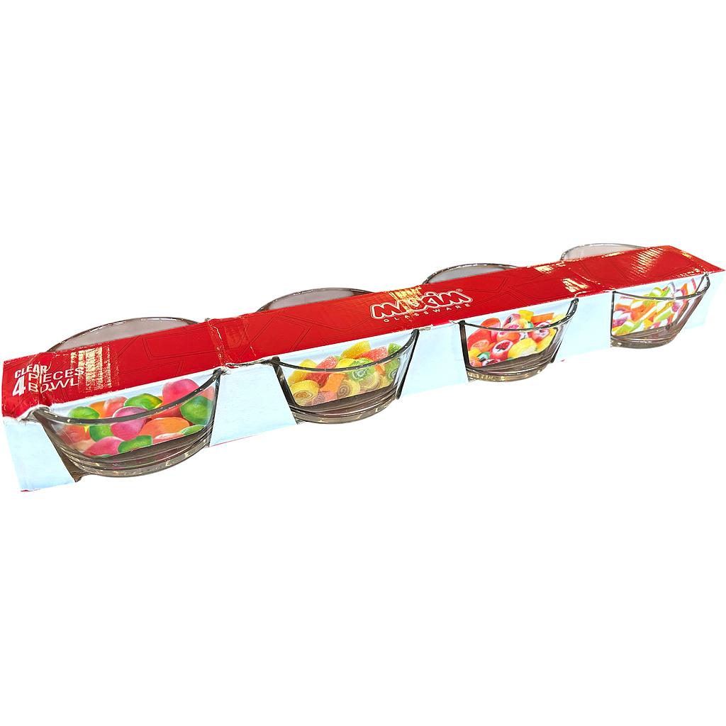 4 Pk Glass Bowl ( 310 Ml )