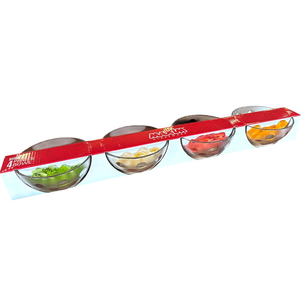 4 Pk Glass Bowl ( 341 Ml )