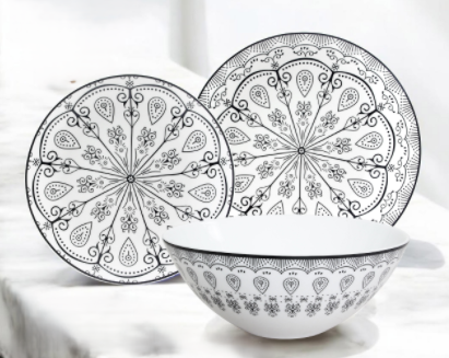 Artika Ensemble de Vaisselle 12 Mcx