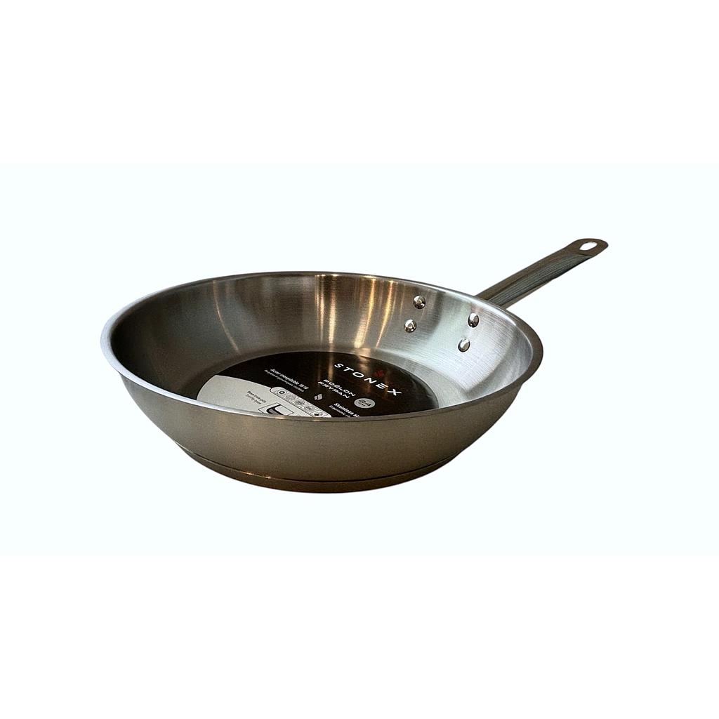 STONEX PRO Poêlon 24 Cm -  Acier Inox 18/10