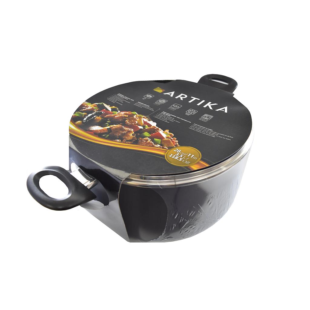 Artika 28 Cm Casserole With Lid