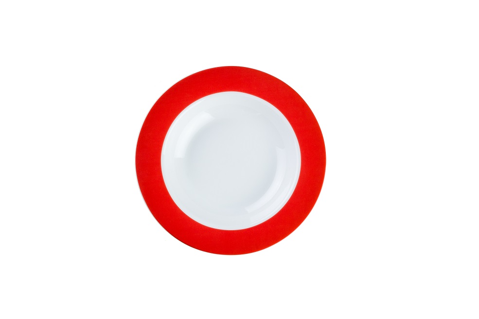 Red  8.5'' Soup Plate 🚩PROMOTION