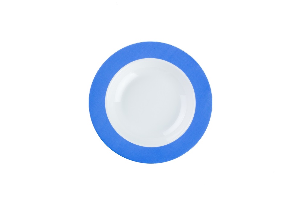 Blue  8.5'' Soup Plate 🚩PROMOTION