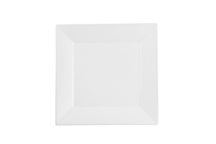 Assiette Carrée 6'' Avec bordure🚩PROMOTION