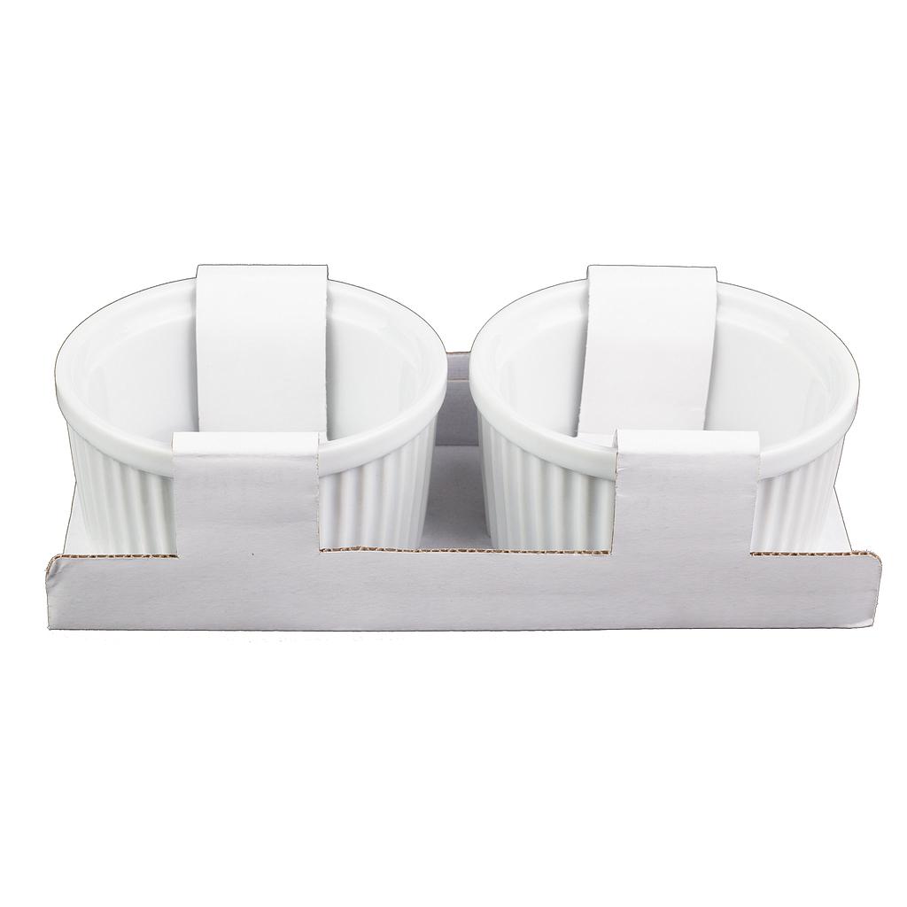 2 Pk 3 3/8&quot; Ramekin ( 145 Ml/ 5 OZ )