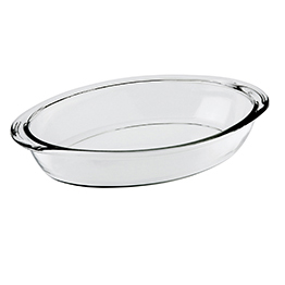 Sempre 1.6L Glass Oval Baking Dish