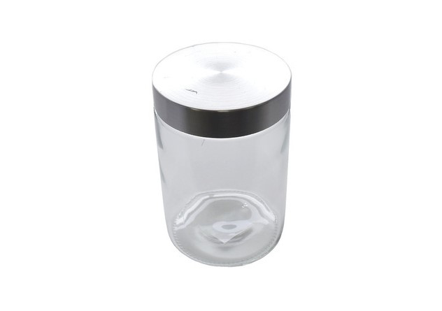 1.2 L Glass Jar With Metal Lid