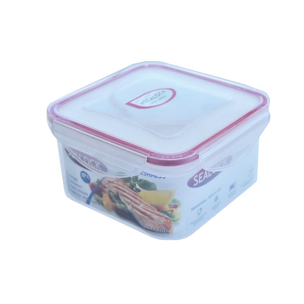 Sealock  700 Ml Square Plastic Container