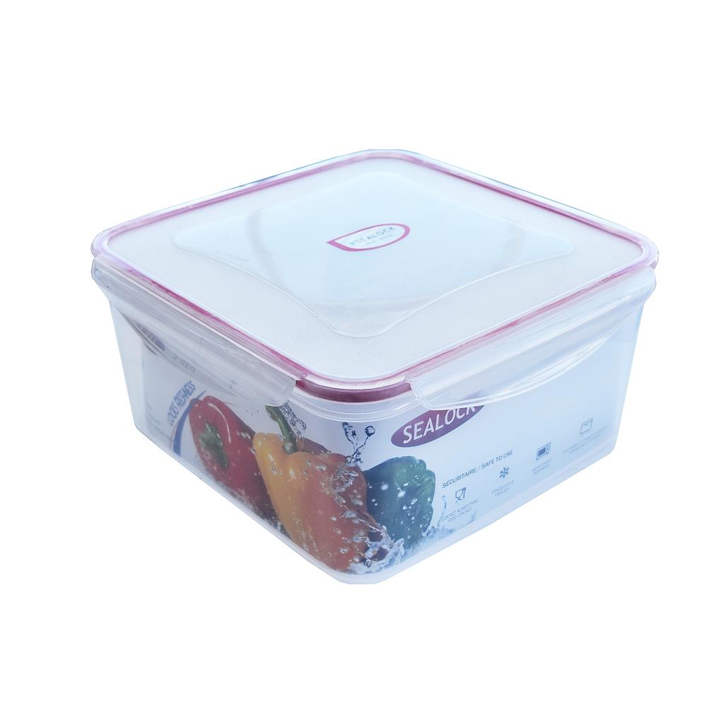 Sealock 3 L Square Plastic Container