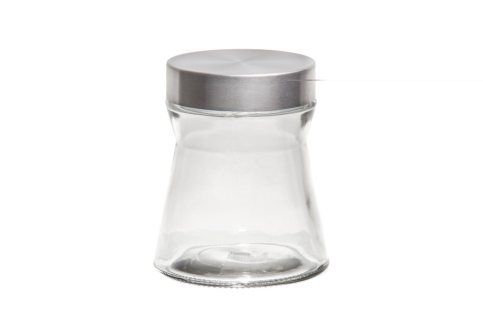 24 Oz Glass Jar With Metal Lid