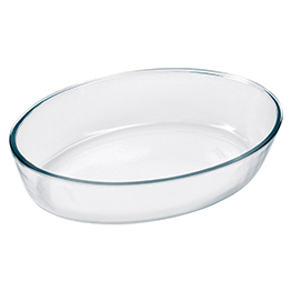 Marinex 1.6 L Glass Oval Baking Dish