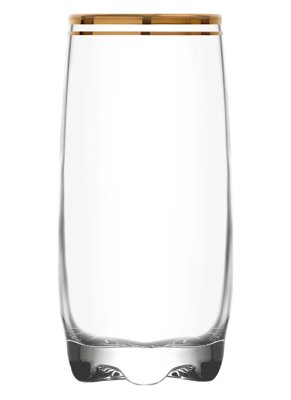 Adora Ensemble De 6 Verres 12.5 Oz Déc.Or