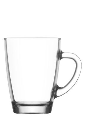 Vegan 6 Pk 10 1/4 Oz Glass Mug