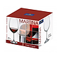 Martina Crystalline 590 Ml Bordeaux Glass 6 Pk